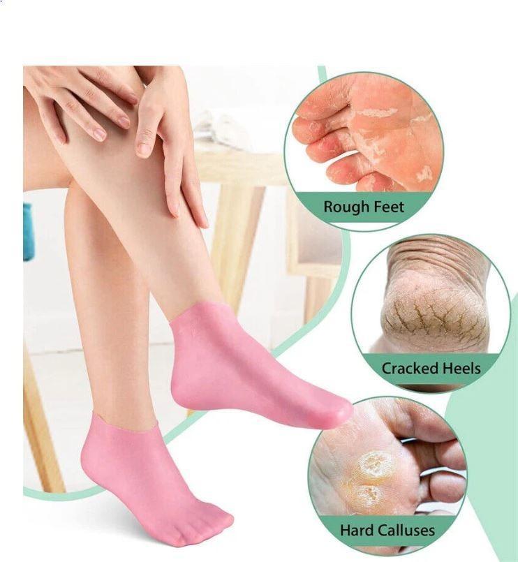 Silicone Moisturizing Socks